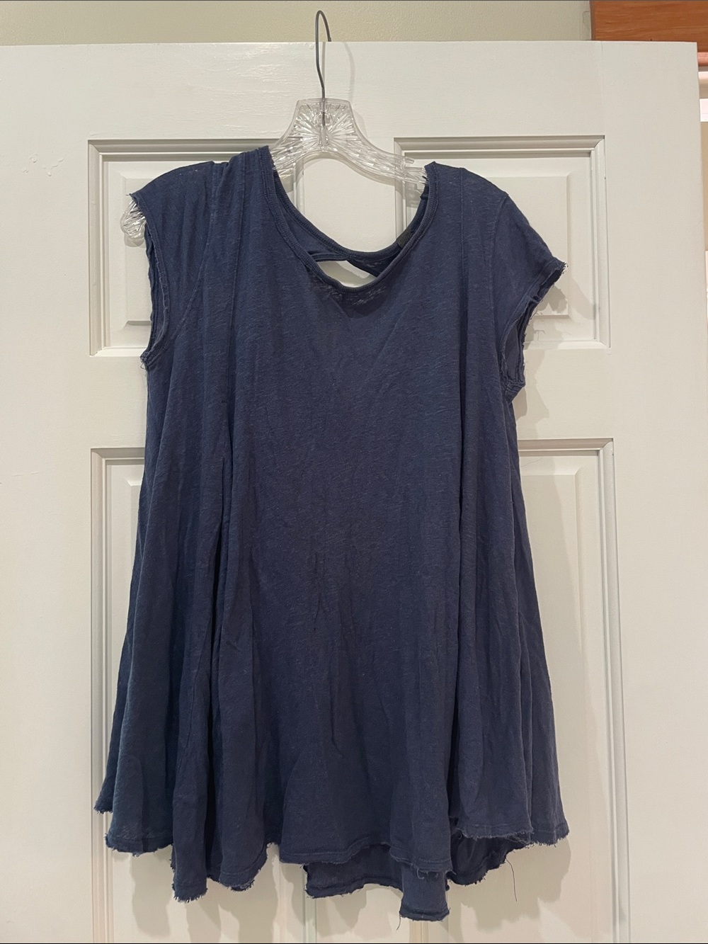 We The Free Navy Blue Swing Tunic Tank